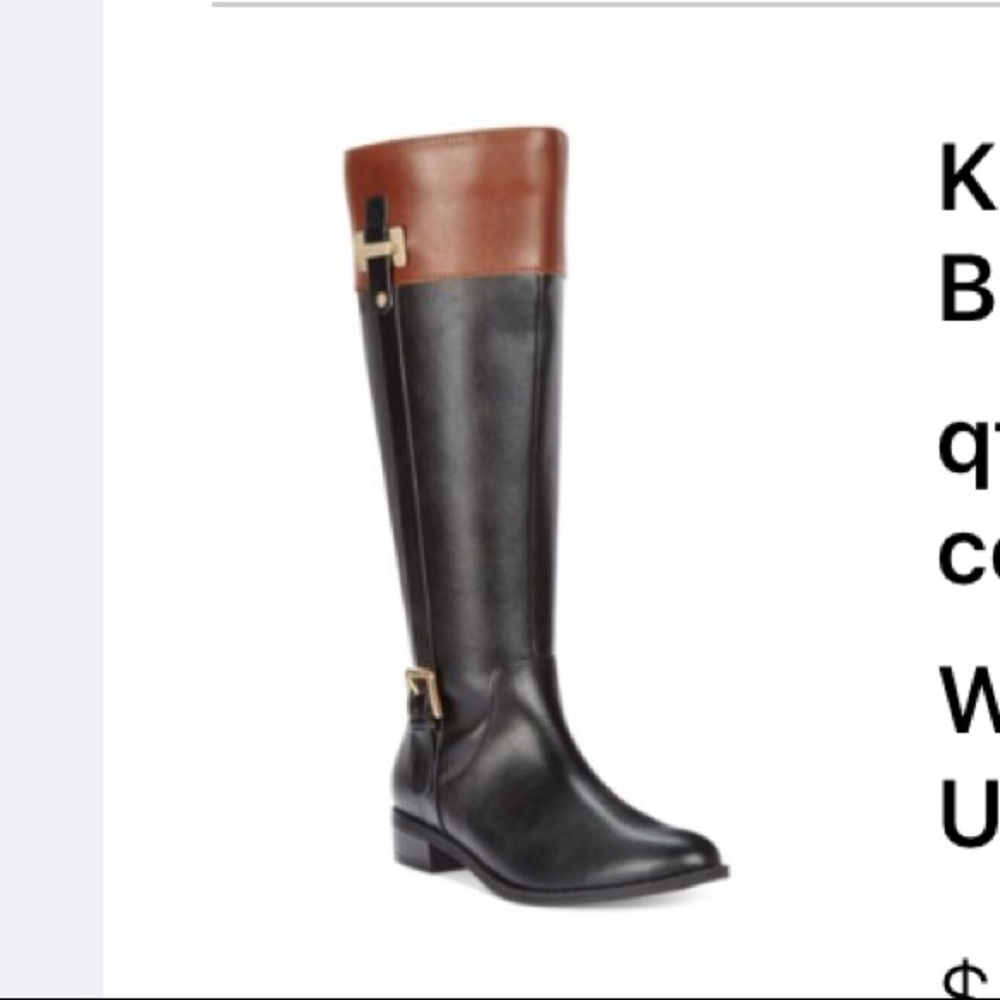 Karen Scott Deliee Riding Boots 9.5 Brand New